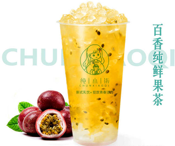 纯小柒奶茶加盟